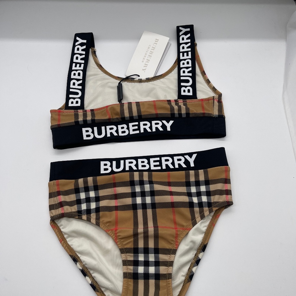 Authentic Burberry  kids swimsuits